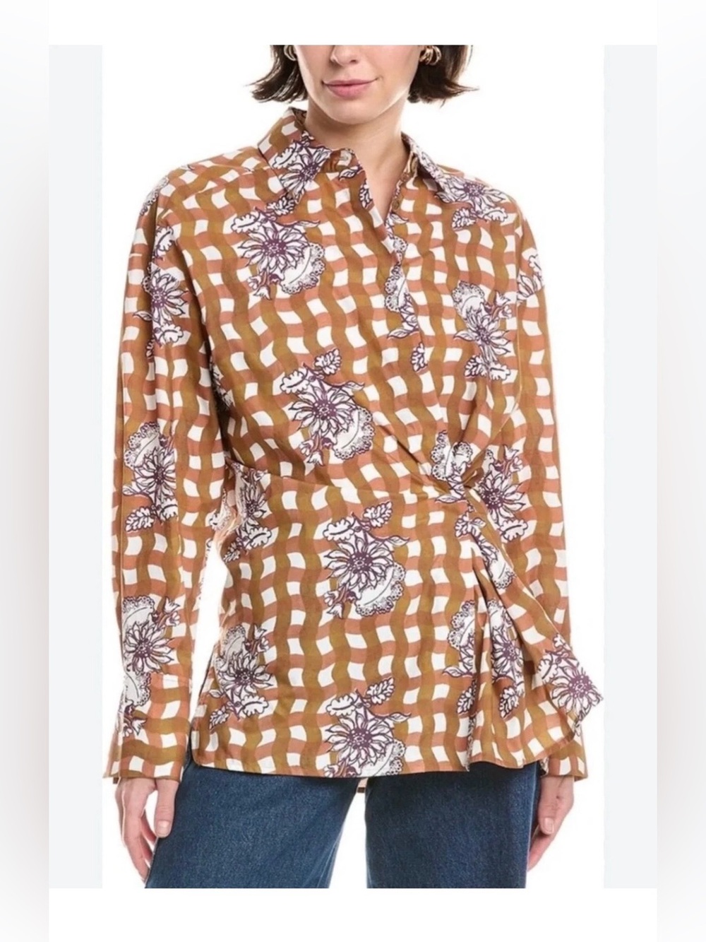 Rebecca Taylor button up top M NWT